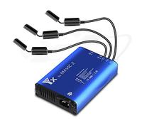 Yangers dji Mavic 2 Zoom / 2 Pro/Mavic Enterprise Multi Cargador, Paralelo simultáneo Hub de Carga, Smart Rapid Balance Dock Station para 3 Flight Baterías, Mando a Distancia Smaratphone Tablet