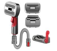 Yangers Kit de aseo para mascotas para aspiradora Dyson V7 V8 V10 V11 V12 V15 G5, accesorios de limpieza de cepillos de animales, cabezal de cepillo de repuesto con manguera de extensión + adaptador +