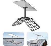 Yangers Kit de montaje en techo para Starlink Gen 3 estándar V3, soporte de montaje totalmente ajustable de 360°, sin taladros/tornillos con adaptador de tubo de poste de extensión resistente