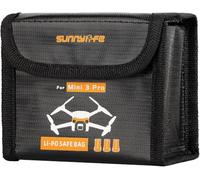Yangers Lipo - Funda resistente al fuego para DJI Mini 4 / Mini 3 Pro Drone - Bolsa de almacenamiento a prueba de explosiones para 3 baterías de litio - Bolsa de seguridad de viaje y carga (batería no
