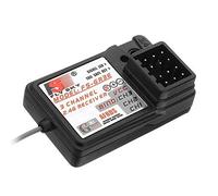 Yangers Receptor RC de 2.4 GHz para coche y barco, receptor de 3 canales FS-GR3E de 3 canales para transmisor Fs-GR3C GT3B GT2 GT2E GT2G FS-T4B FS-i4 GT6B FS-i6