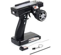 Yangers Transmisor de radio de 2.4 GHz, transmisor remoto Flysky GT3B AFHDS de 3 canales + receptor FS GR3E sistema de radio para coches de carreras a control remoto, barco, helicóptero, juguetes