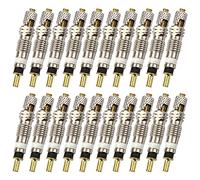 Yangfei 20pcs Valvula Presta Núcleo de Válvula de Bicicleta Núcleo Vástago, Nucleo de Valvula sin Cámara, Obus Presta Núcleos Universales de Válvula para Bicicleta