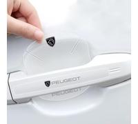 YANGFEIYA 8 Piezas Protectores para Manilla de Coche para Peugeot 408, Manija de La Puerta Del Automóvil Protector Contra Rasguños,B