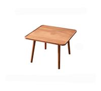 YANGJINGOZ-2025 Mesa Centro salón Mesa Auxiliar de palets, Mesa pequeña for sofá, móvil, Esquina Cuadrada(Grande)