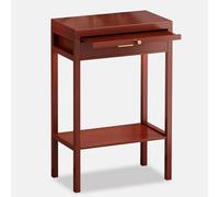 YANGLLYJ Consola Estrecha, Consola Recibidor, Madera Maciza para Sala de Estar y Vestíbulo(35x30x101cm/14x12x40in)