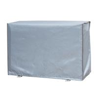 YANGLLYJ Cubre Aire Acondicionado Exterior 600D, Funda para Aire Acondicionado Exterior para Compresores de Aire Acondicionado con Bomba de Calor Minisplit(94x68x36cm/37x27x14in)