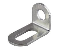 Yangshe 40 soportes de esquina ajustables, hierro de metal en forma de L, soporte de ángel derecho para soporte de estante, conexión de tabla, etc