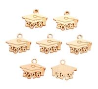Yangshe Dijes de letras 2026, 240 unidades, colgantes del año 2026, accesorios para hacer joyas, hechos a mano, 13 x 9 mm, para manualidades, fabricación de joyas, talla única, Acetato, No es una