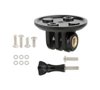 Yangshe Soporte de luz frontal de plástico para bicicleta de carretera, MTB, computadora, barra extendida, para cámara de lámpara con adaptador GoPro para cronómetro, GPS, bicicleta de carretera