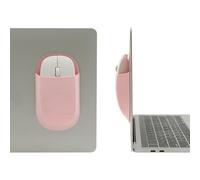 YANGSHINE 1 bolsa universal para mouse, ligera, cómoda, para laptop, autoadhesiva, reutilizable, compacta, elástica, para portátiles (rosa)