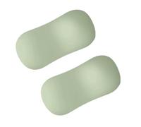 YANGSHINE 2 almohadillas de silicona para reposamuñecas para mouse, soporte de muñeca, suave y transpirable, para oficina, trabajo, hogar, juegos de computadora, color verde