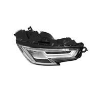 YANGTINGTING Faro Principal Montaje Para A4 2017-2019 1 Uds. Faro Completo Con Conjunto De Faro Delantero LED DRL Carcasa Negra Lente Transparente Sin AFS Faro Delantero Coche(Left Driver Side)