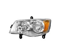 YANGTINGTING Faro Principal Montaje Para Chrysler Town Country 2008-2016 Faros Delanteros Cromados Sin Bombillas Halógenas Faro Delantero Coche(Left)