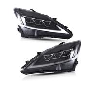 YANGTINGTING Faro Principal Montaje Para Faros Delanteros Para Lexus IS250/IS350/IS300 05-14 ISF Con Señal De Giro Secuencial Faro Delantero Coche(RHD amber)