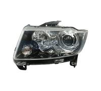 YANGTINGTING Faro Principal Montaje Para Jeep Para Compass 2011-2015 Faro De Parachoques Delantero Del Coche Lámpara De Cabeza Faro Delantero Coche(11-13 black left)