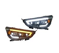 YANGTINGTING Faro Principal Montaje Para Mitsubishi Para ASX 2013-2019 Conjuntos Faros LED Con Luces Circulación Diurna Y Señales Giro Fluidas Faro Delantero Coche