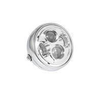 YANGTINGTING Faros de motocicletas Para Chopper Bobber Para Suzuki Chrome 6.5 "proyector LED Lámpara Faro Delantero Redondo Motocicleta(Chrome)