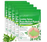 YANGUN Parche Para Aliviar el Dolor, 60Pcs Parches Calor Lumbar, Parches Para Aliviar el Dolor de Ajenjo, Parches de Calor Moxibustión, para Rodilla, Espalda, Cuello