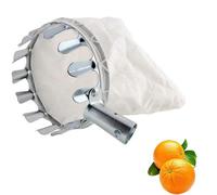 YANGWEN Cabezal Recolector de Frutas,Recolector de Manzanas,Hortícola Recogedor Cesta,Herramientas Agrícolas Que Ahorran Trabajo para Recolectar Manzanas,Naranjas,Peras,Papayas y Caquis