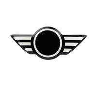 yangwu99 Adhesivo Decorativo for el Panel Central del Volante del Coche, Compatible con Mini Cooper F55, F56, F57, R55, R57, R58, R59, R60 y R61.(White)