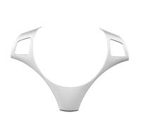 yangwu99 Ajuste for B/M/W/ X1 E84 2009-2016 Panel de Volante Decoración Cubierta Embellecedora Pegatinas Jameo Auto Accesorios de Coche de Fibra de Carbono(Silver Style B)