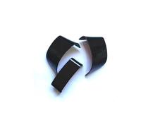 yangwu99 Embellecedor Cromado for Volante de Coche, Compatible con VW Golf 5 MK5 Passat B6 Jetta Tiguan 2007-2011.(Black)