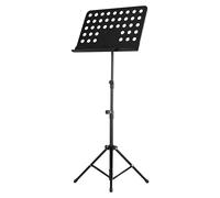 Yangyou Soporte de música portátil de metal desmontable para instrumentos musicales para piano, violín, guitarra, partituras, accesorios de piezas de guitarra