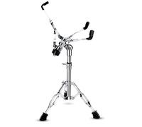 Yangyou Soporte de tambor de caja, soporte de tambor de caja de concierto, soporte ajustable de doble refuerzo para tambores de 8 a 14 pulgadas, tambor de lengüeta de acero