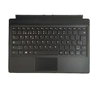 YANHAO Nuevo España for Lenovo MIIX 510-12ISK retroiluminación Negro Folio Tablet Teclado [Fácil de Instalar]