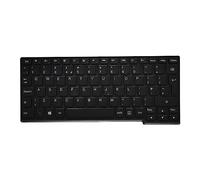 YANHAO Nuevo inglés del Reino Unido for Lenovo Ideapad S110 S200 S205 S205S S206 S206Z NoBacklight Black Notebook Teclado for computadora portátil [Fácil de Instalar]