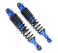 YANHAO Primavera Amortiguador Aire Universal Motocicleta, Motocicleta Universal de 330 mm Amortiguador de Descarga de Aire suspensión Trasera(Blue)