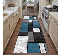 YANHONG Alfombra de Cocina 125 x 140 cm Resistente a Las Manchas Duradero Super Absorbente Alfombra Cocina Fácil de Transportar y Guardar para Corredor, Entrada, Lavadero, D