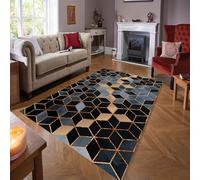 YANHONG Alfombra de Cocina Lavable a máquina, 70 x 110 cm Antideslizante y Lavable Moderna Alfombra Lavable Antideslizante, para Cocina, Comedor, Lavadero, A