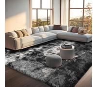 YANHONG Alfombras de Habitación 135 x 340 cm Modernas Suave y Esponjoso Antideslizante Alfombras de Habitacion Vintage, Lavable hasta 30 Grados para Salon Dormitorio Baño Pasillo, Gris Oscuro