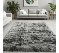 YANHONG Alfombras de Habitación 400 x 400 cm Suave Antideslizante Resistente Humedad Alfombra Salon Antideslizante Vintage, Lavable hasta 30 Grados para Cocina Despacho Dormitorio, Gris Oscuro