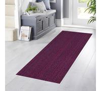 YANHONG Antideslizante Alfombra de Cocina 50 x 90 cm Resistente al Aceite,Impermeable Área De La Zona Alfombra Extra Larga, para Cocina, Comedor, Lavadero, Morado