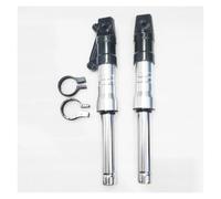 YaniJydQ Amortiguador De Resorte Un Par De Amortiguadores De Horquilla Delantera para Motocicleta De 310 Mm, 370 Mm Y 27 Mm para H-da DIO 50 AF18 AF28 AF34 AF35 AF36 AF56 Z4 50cc.(310mm-D)