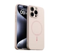 YANJIEER ESONG Funda magnética de Silicona líquida para Xiaomi Poco F7 Ultra Carcasa Ultra Fina TPU Suave niñas Mujeres Caso Compatible con Magsafe, Delgada Antigolpes Protección Case Blanco