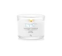 Yankee candle 10.00077.0727 vela cilindro flor, fresco blanco 1 pieza(