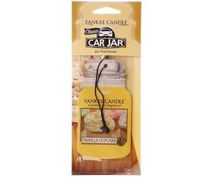 Yankee Candle 1158159E - Ambientador para Coche con Aroma Bizcochos de Vainilla/Vanilla Cupcake Color Amarillo
