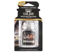 Yankee Candle Black Coconut - Vela perfumada (tamaño pequeño), color negro