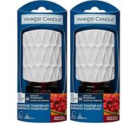 Yankee Candle Active Black Cherry - Difusor eléctrico (plástico, 8 cm) (Paquete de 2)