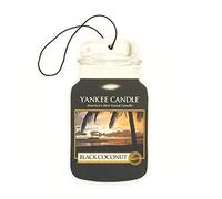 Yankee Candle Ambientador de Coche clásico 1295691E, Aroma de Coco Negro
