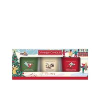 Yankee Candle Set de regalo de velas aromáticas navideñas | 3 velas de vaso | Colección Après Ski | Regalos navideños perfectos para mujeres