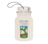 Yankee Candle | Car Jar | Clean Cotton | Para coches y pequeños espacios en casa | Hasta 30 días