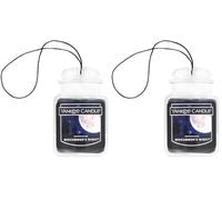 Yankee Candle | Car Jar | Noche de verano | Para coches y espacios pequeños en casa | Hasta 30 días (Paquete de 2)