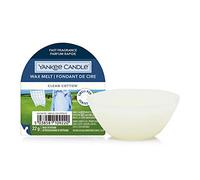 Yankee Candle Cera aromática Wax Melts | Clean Cotton | hasta 8 horas de aroma | 1 unidad