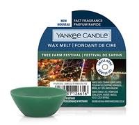 Yankee Candle Cera para derretir | Tree Farm Festival | Hasta 8 horas de fragancia | 1 unidad