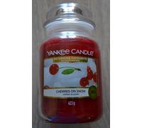 Yankee Candle CHERRIES ON SNOW, 623 g, - Devolución favorita -